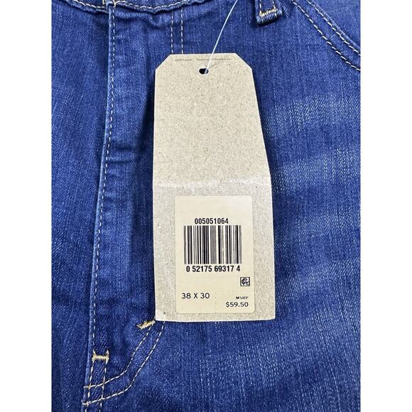 NWT $59 MEN LEVI’S 505-1064 REGULAR STRETCH BLUE JEANS PANT DENIM 38x30 - Picture 2 of 6